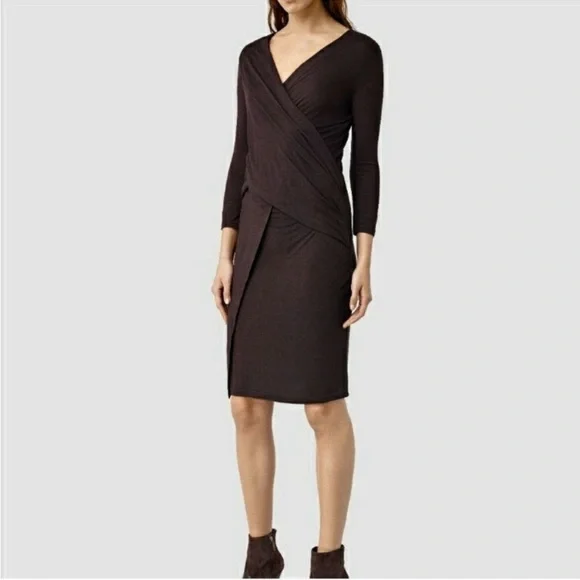 All Saints | Dresses | All Saints Adria Woolblend Jersey Deep Burgundy Wrap Dress Longsleeve Xs | Poshmark All Saints | Dresses | All Saints Adria Woolblend Jersey Deep Burgundy Wrap Dress Longsleeve Xs | Poshmark